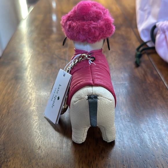 Kate Spade Claude Festive Dog Key Chain - Picture 4 of 7